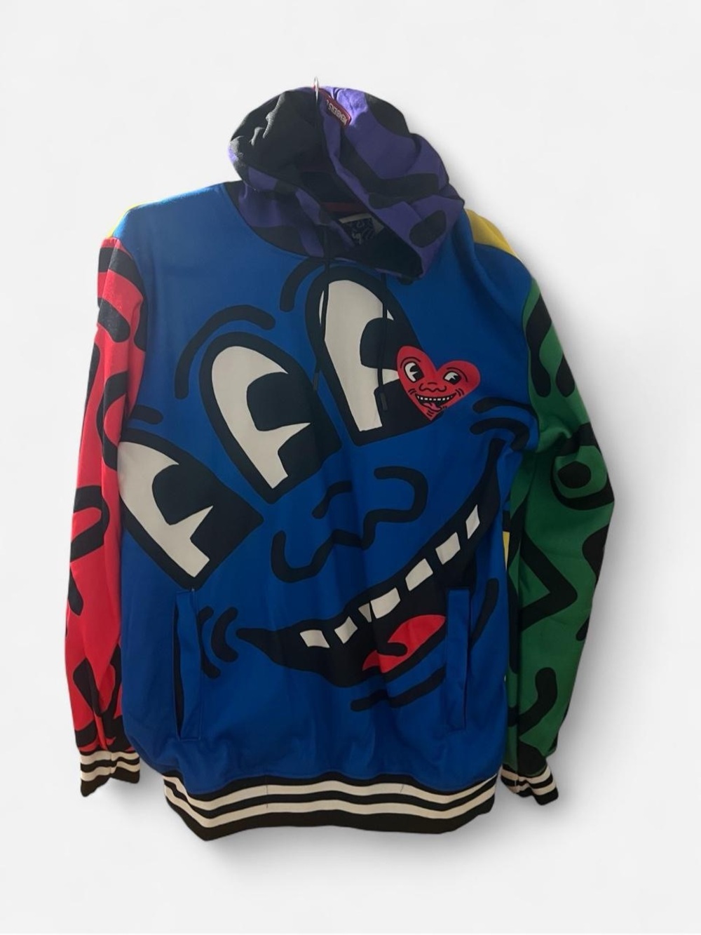 Members Only x Keith Haring Pop Art Hoodie – NWT Size M